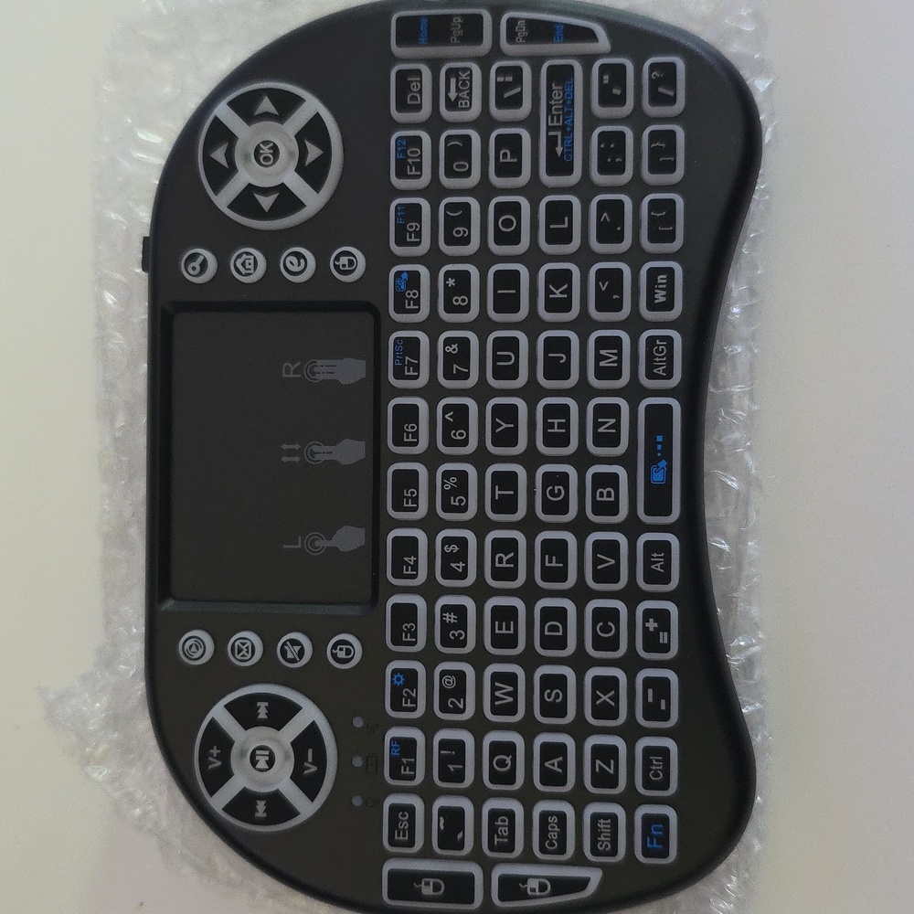 Mini Handheld Backlit Keyboard Mouse Combo Touchpad Function - Picture 11 of 16